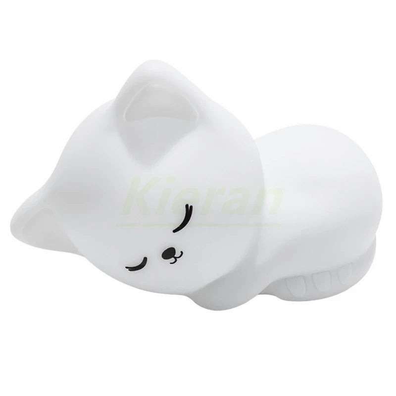 Soft Silicone Cat Night Light - Lumi'Mignon