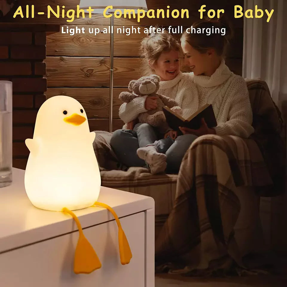 Creative Duck Silicone Night Light - Lumi'Mignon