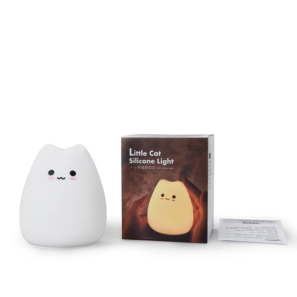 Cute Cat Night Light - Lumi'Mignon