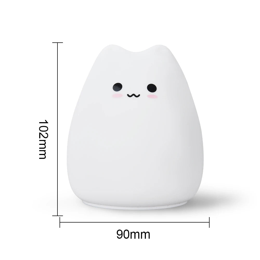 Cute Cat Night Light - Lumi'Mignon