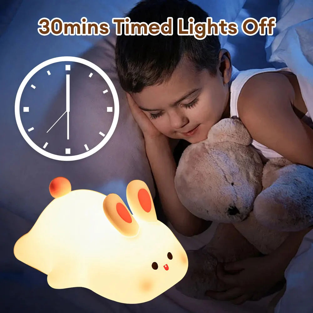 Big Face Rabbit Night Light - Lumi'Mignon