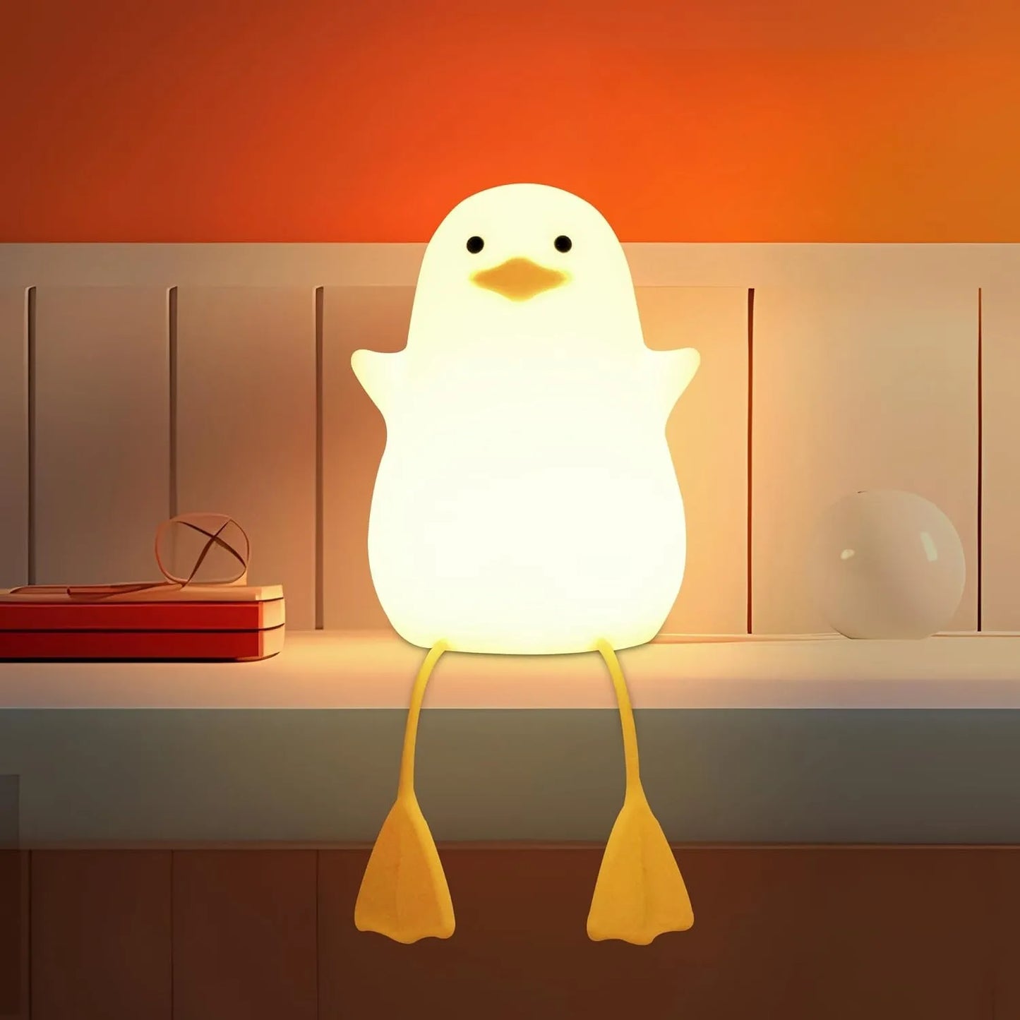 Creative Duck Silicone Night Light - Lumi'Mignon