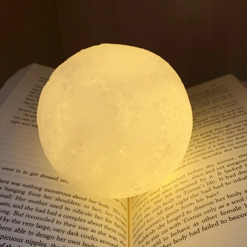 LED Moon Lamp – Magical Ambience for Bedroom