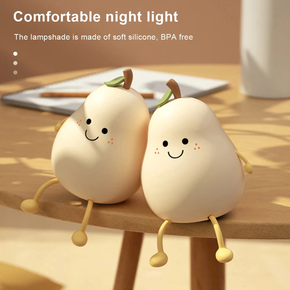 Cute Fruit LED Night Light - Lumi'Mignon