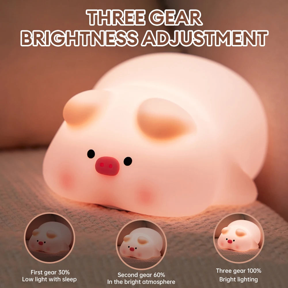 Big Face Rabbit Night Light - Lumi'Mignon