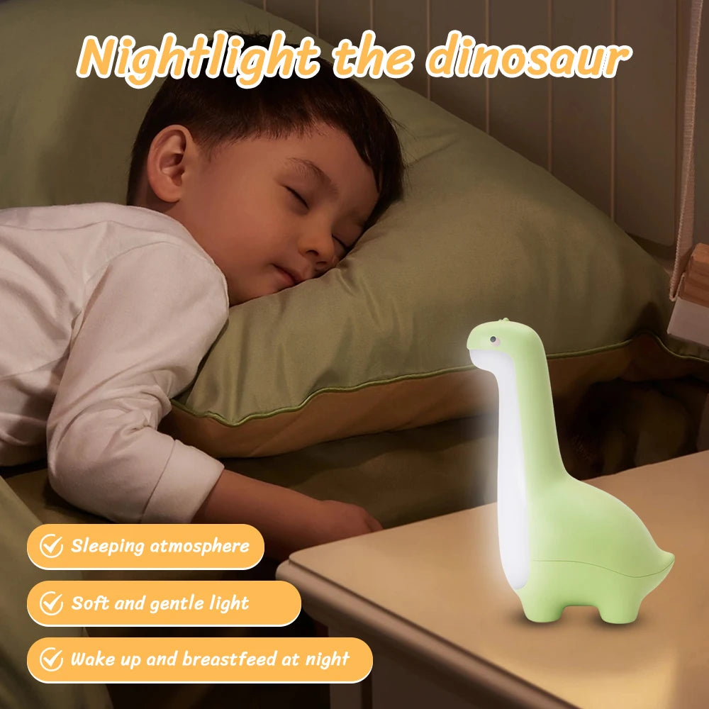 Long Neck Dinosaur Night Light - Lumi'Mignon